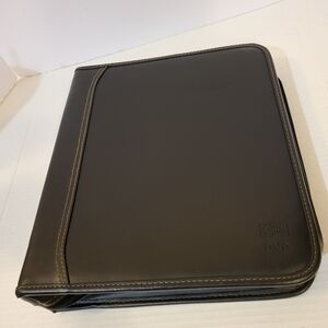 Black Zippered DVD Binder Case